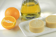 EDEL: Olivenölseife mit Orangen-Öl